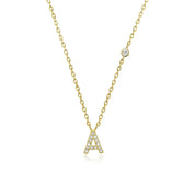 Personalisierbare Silber/Gold Kette